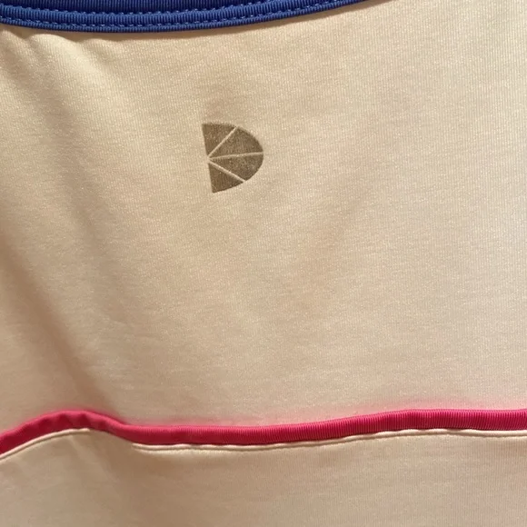 Pure lime women’s tennis dress sporty, breathable size large white - Picture 6 of 8